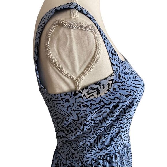 HVN Tender Loving Care Silk Ruffle Olympia Midi Dress Size 2 - Picture 6 of 7